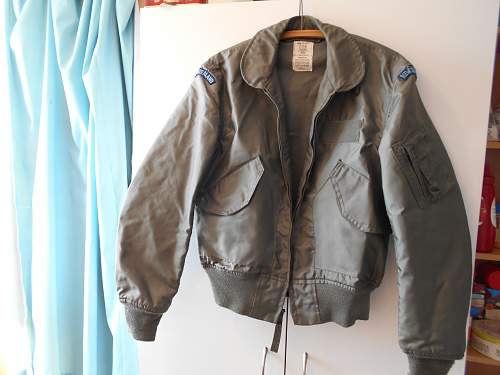 RNZAF flyer's jacket; CWU-36/P 1981