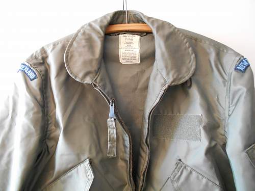 RNZAF flyer's jacket; CWU-36/P 1981