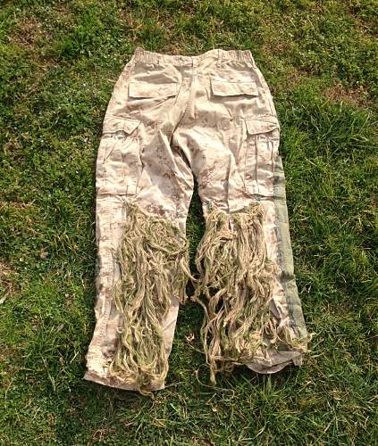 Usmc sniper school ghillie suit