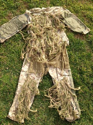 Usmc sniper school ghillie suit