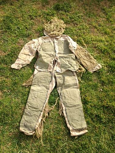 Usmc sniper school ghillie suit