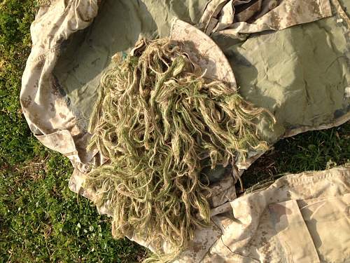 Usmc sniper school ghillie suit