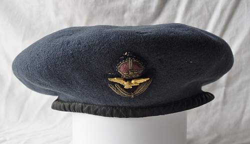 RAF officers beret 1950