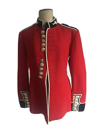 1970's welsh guards tunic 1959 pattern