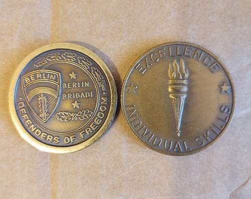 Berlin Brigade Challenge Coin