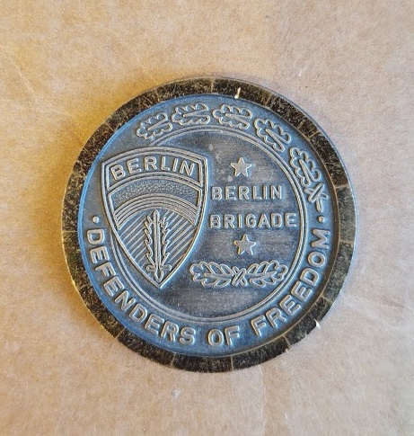 Berlin Brigade Challenge Coin