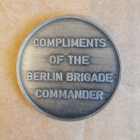 Berlin Brigade Challenge Coin