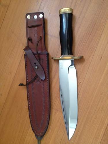 Vietnam era Dan Dennehy custom Combat knife Green Berret