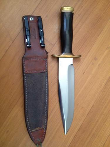 Vietnam era Dan Dennehy custom Combat knife Green Berret