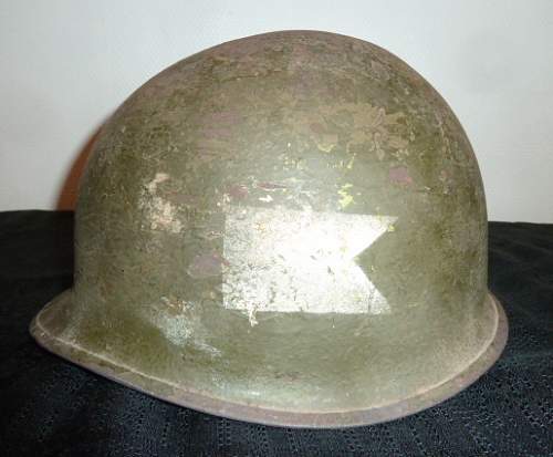 11th airborne M1-C Helmet