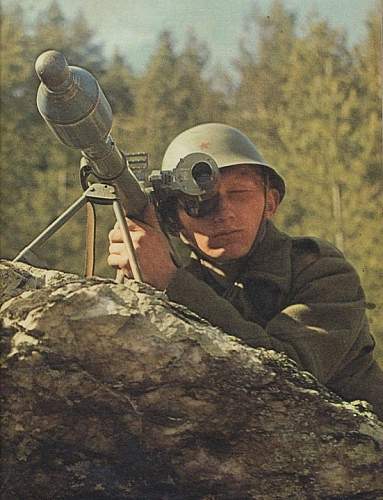Yugoslavian ZRAK ON-M59 sight for MG53 tripod or M57 rocket launcher
