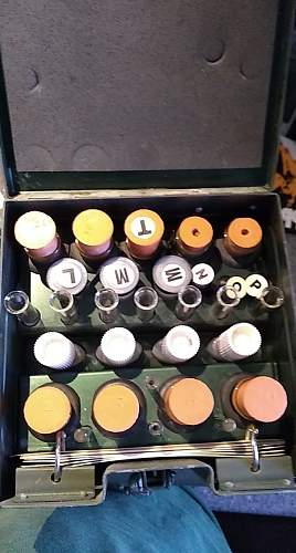 British/NATO Water testing Kit Poisons No.2 Mk 1