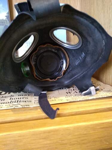 British C7 Civilian Respirator (Cold War)