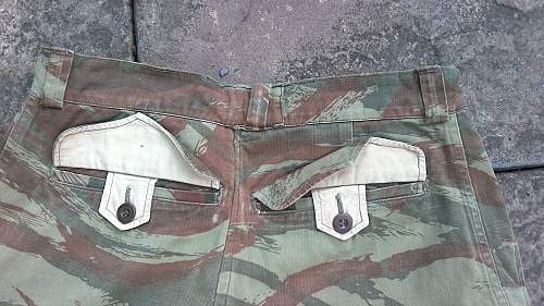 French TTA47 Lizard pattern trousers.