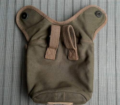 French Army canteen cover model 51 (Housse de gourde modèle 51)