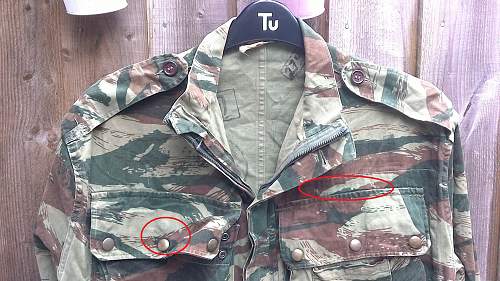 French Lizard camouflage TAP 47/56 Jacket