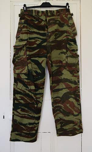 French TTA47 Lizard pattern trousers.