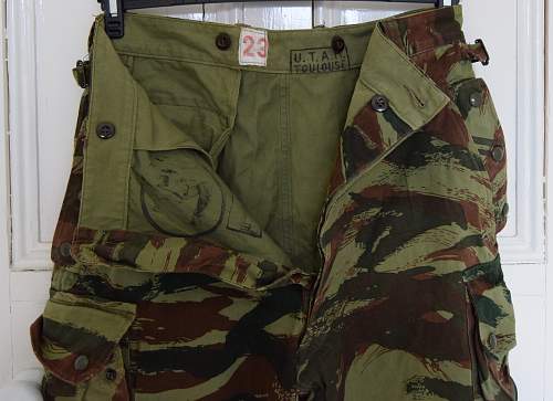 French TTA47 Lizard pattern trousers.