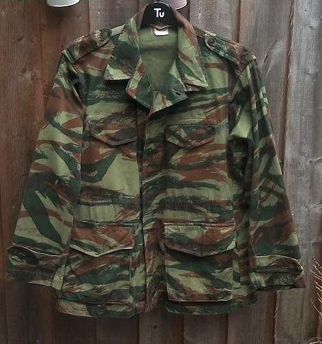 French Lizard pattern TTA47 'toutes armes/modèle général' jacket