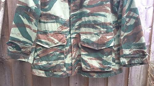 French Lizard pattern TTA47 'toutes armes/modèle général' jacket