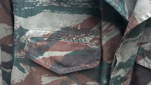 French Lizard pattern TTA47 'toutes armes/modèle général' jacket