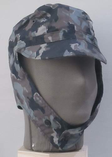 Post WW 2 cloth field headgear.