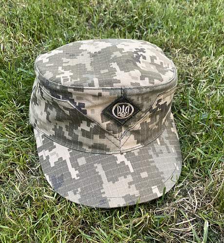 Ukrainian camouflage cap