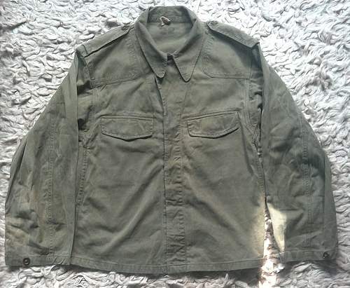 French model 1947 Algeria (1952 modification) light weight jacket (Veste allégée modèle 1947 modifiée 52)