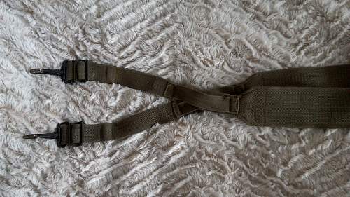 French TAP Model 50 Suspenders/Shoulder Straps (Brelage/bretelles de suspension TAP modèle 50)