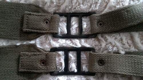 French TAP Model 50 Suspenders/Shoulder Straps (Brelage/bretelles de suspension TAP modèle 50)