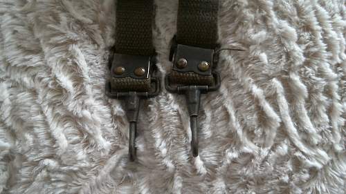 French TAP Model 50 Suspenders/Shoulder Straps (Brelage/bretelles de suspension TAP modèle 50)