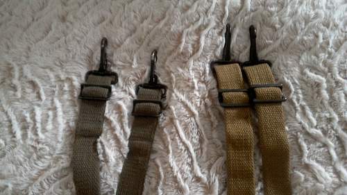 French TAP Model 50 Suspenders/Shoulder Straps (Brelage/bretelles de suspension TAP modèle 50)