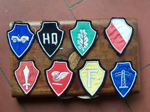 Help to identify cloth badges