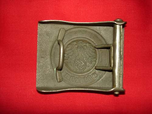 Enlisted Postschutz buckles