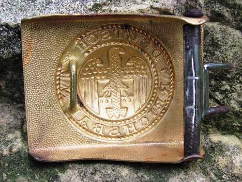 Reichsbahn Buckle - Assmann und Söhne