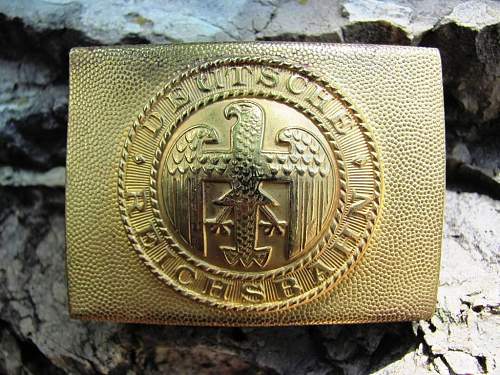 Reichsbahn Buckle - Assmann und Söhne