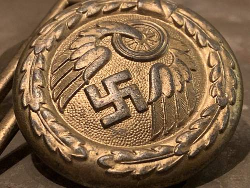 Deutsche Reichsbahn Buckle- Zinc