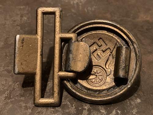 Deutsche Reichsbahn Buckle- Zinc