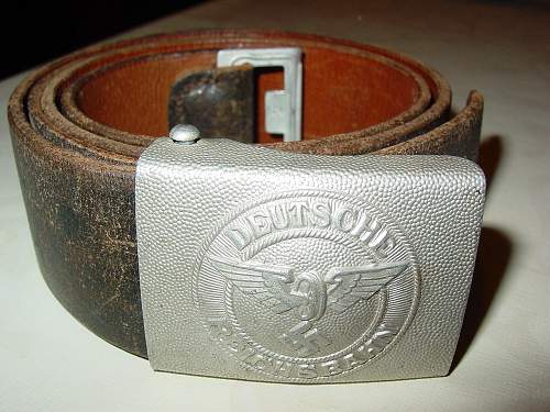 Reichsbahn EM buckle