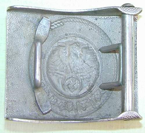 Postschutz Alu buckle