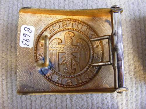 Reichsbahn Buckle