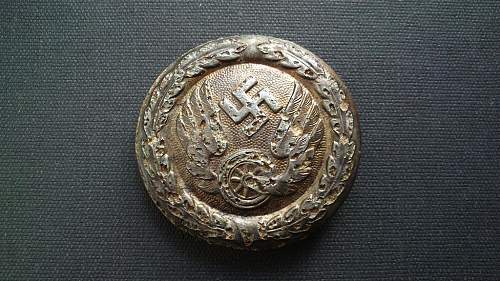 Ground dug Deutsche Reichsbahn buckle