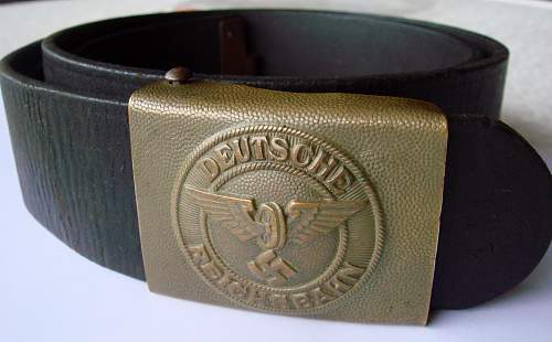 Wasserstrassen Bahnschutz beltbuckle