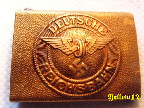 Wasserstrassen Bahnschutz beltbuckle