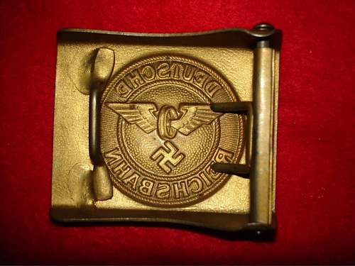 Wasserstrassen Bahnschutz beltbuckle