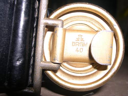 Reichsbahn belt &amp; buckle