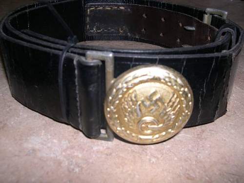 Reichsbahn belt &amp; buckle