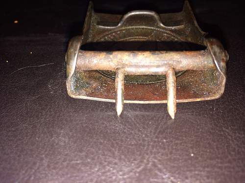 German Railway Buckle is it Authentic?