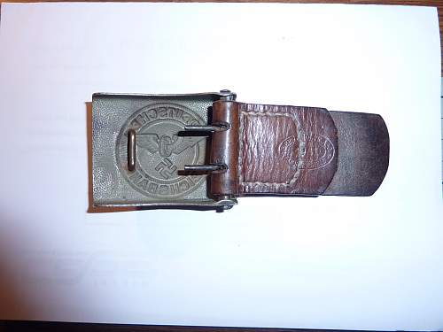 Good Reichsbahn Belt Buckle ?