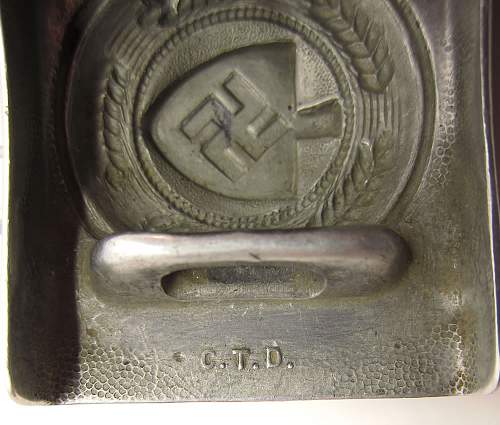 RAD Buckle with Tab - Christian Theodor Dicke &amp; Co